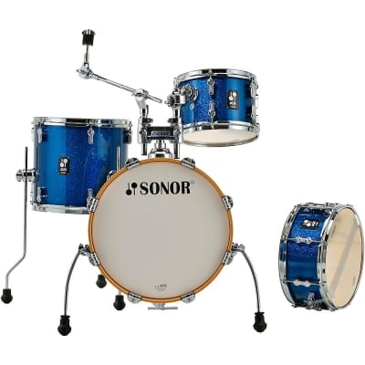 SONOR AQX Jungle Shell Pack Blue Ocean Sparkle image 1