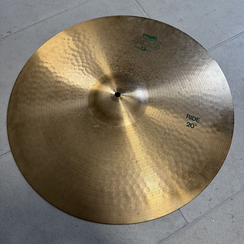 Paiste 505 20” Ride Cymbal (green label) | Reverb
