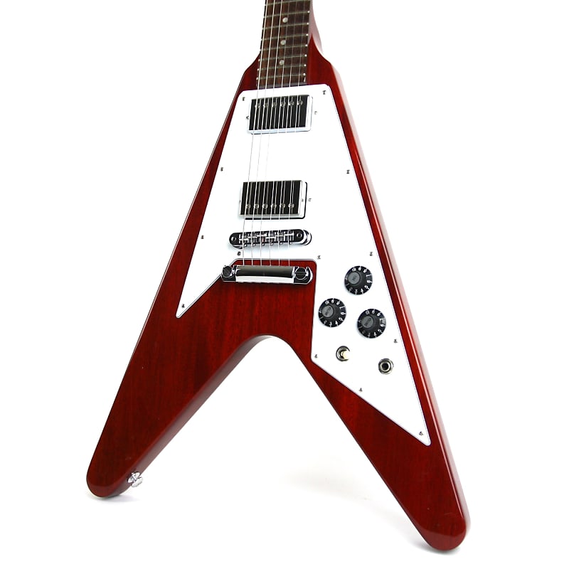 『990』 Gibson USA / Flying V 2015 Gibson Flying V Heritage Cherry 2015 – Chicago Music Exchange