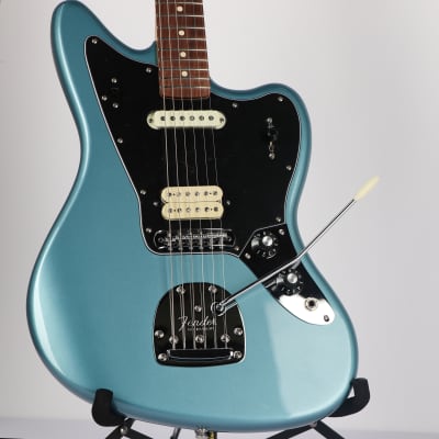 Fender Player Series Jaguar Electric Guitar PF in Tidepool image 1