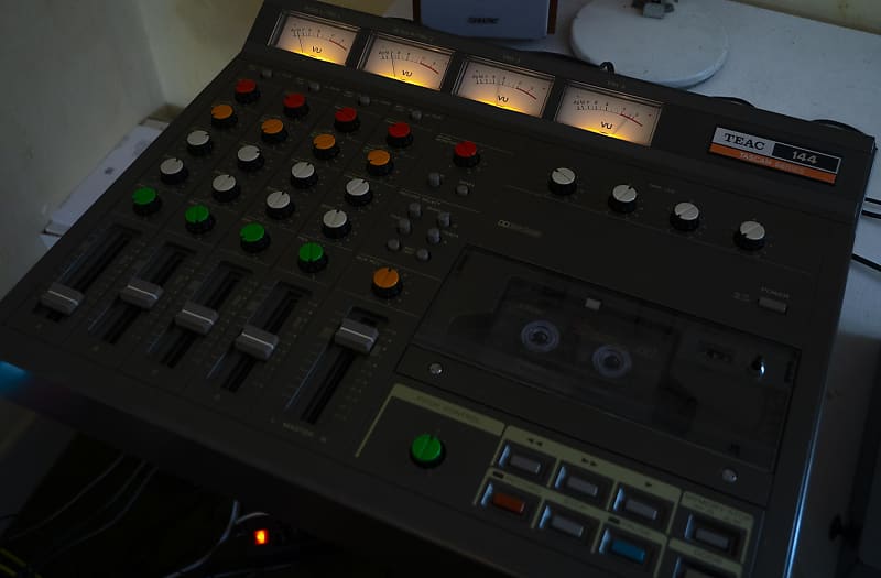 TASCAM 244 Portastudio 4-Track Cassette Recorder | Reverb TASCAM 244 Portastudio 4-Track Cassette Recorder | Reverb
