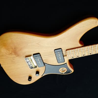 Rukavina Birdseye, Lacewood, Alder J Model 25" Offset Guitar image 3