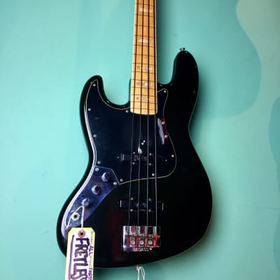Fender Lefty Fretless Jazz Bass 1976 Black image 4