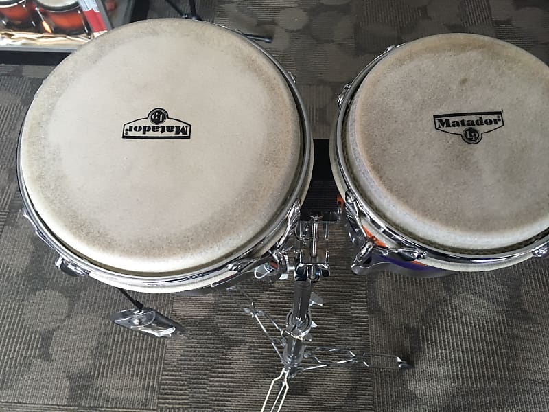 LP Matador accents bongo set Rainbow | Reverb
