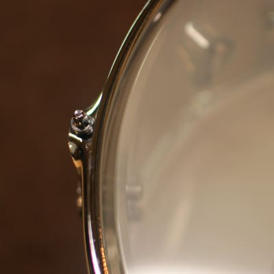 DW 8x14 Design Clear Acrylic Snare Drum - DDAC0814SSCL1 image 6