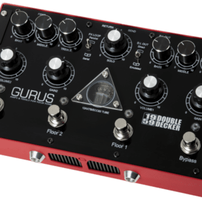 Gurus 1959 Double Decker Dual Preamp Pedal | Reverb