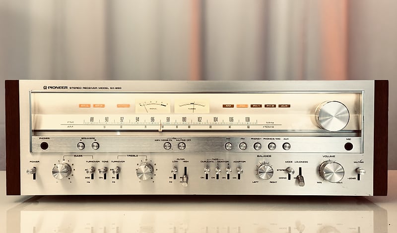 Vintage Pioneer SX-850 Stereo Receiver - Serviced + Cleaned + LED