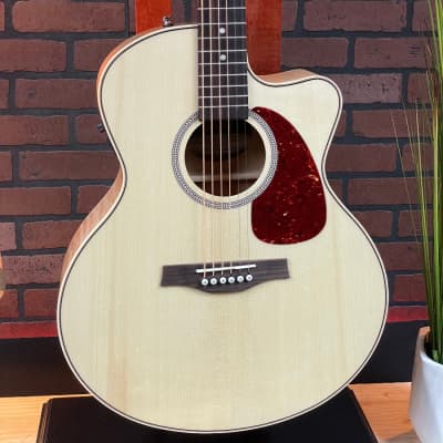 Seagull Performer CW Mini Jumbo HG Presys II with Bag Acoustic Electric Guitar image 1
