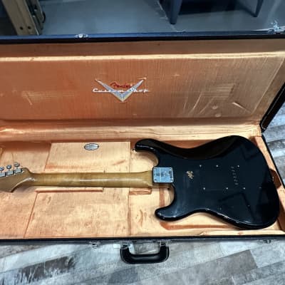 Fender Custom shop limited edition Stratocaster - Black with PAF in the bridge! image 17