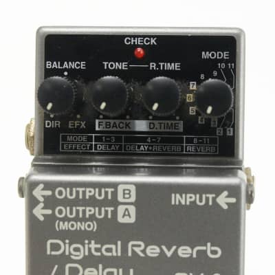 BOSS RV-3 Digital Reverb Delay Guitar Effect Pedal used