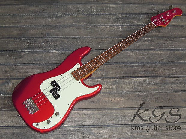 History SZP-2M Precision Bass 2004 Candy Apple Red