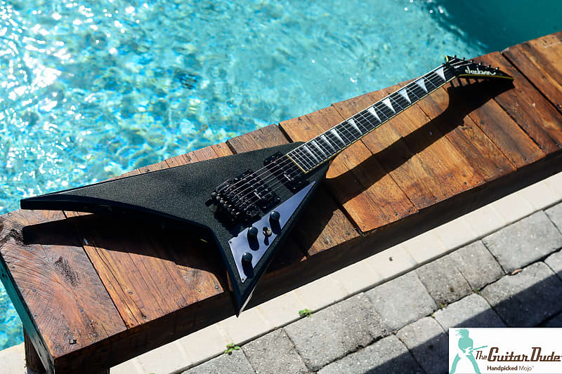 ギター Grover Jackso Randy Rhoads Custom Used Grover Jackson RANDY RHOADS METALLIC BLACK Solid Body