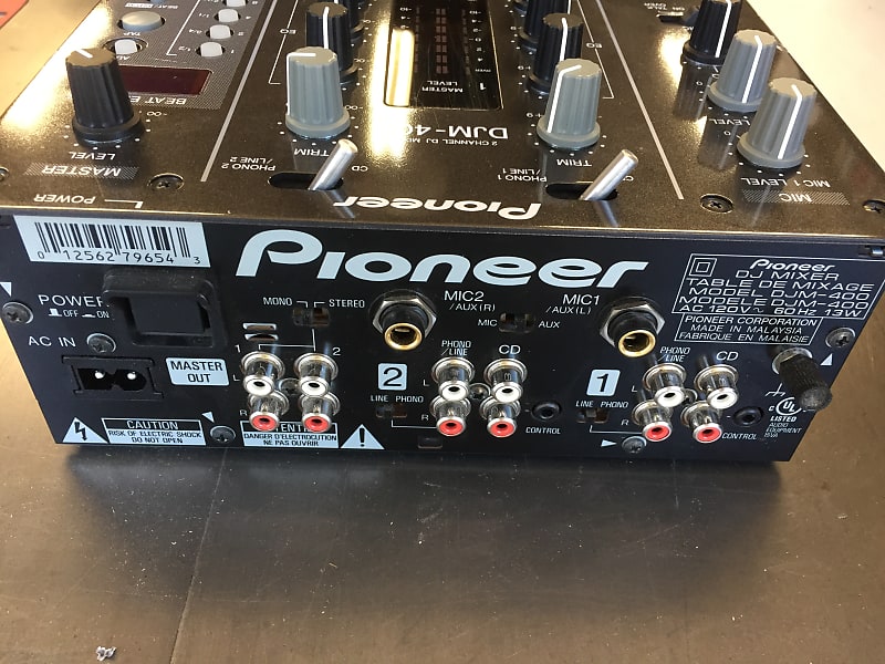 Pioneer DJM-400 | Reverb