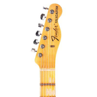 Fender Custom Shop Michigan Mahogany 1968 Telecaster Thinline Journeyman Relic Faded Aged Crimson Transparent 2023 image 4
