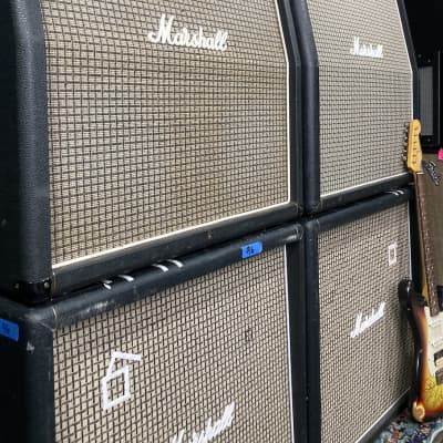 Marshall, 3 Monkeys Brad Whitford's Aerosmith Complete Double Stack Stage Amp Rig (#1) 1974, 1990s, 2010 image 7