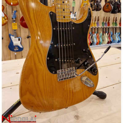 Fender 1979 Stratocaster Maple Natural Refret con Case image 2