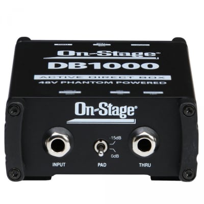 On-Stage DB1000 Active Direct Box image 1
