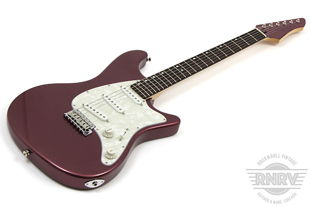 John Page Classic Ashburn SSS Burgundy Mist Metallic