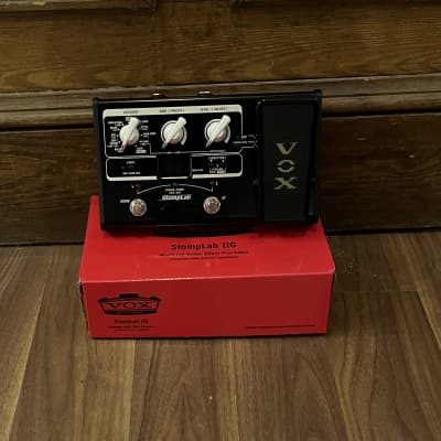 Reverb.com listing, price, conditions, and images for vox-stomplab-iig-modeling-guitar-effect-processor