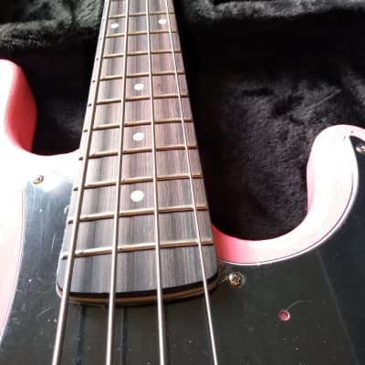 Handcrafted P Bass 2021| Gloss Neapolitan Ice Cream| New Hardshell Gator Case Included image 4