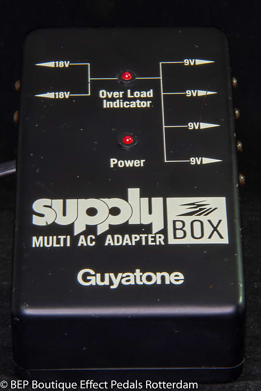 Guyatone AC-101 Supply Box Multi AC Adapter s/n 560 20100 late 70's Japan
