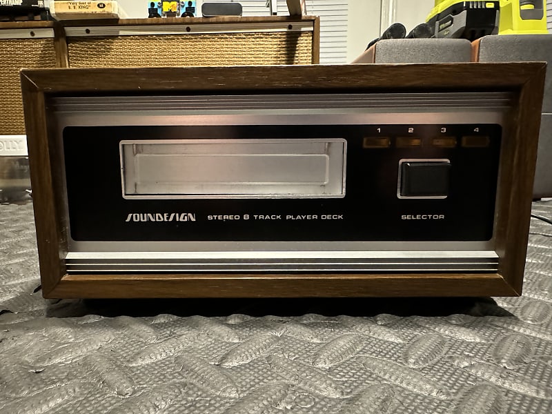 Soundesign Model 476B 8 Track Player Professionally Serviced image 1
