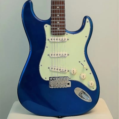Vintage V6 ReIssued Electric Guitar ~ Candy Apple Blue image 2