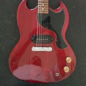 Epiphone SG Junior Jr. G-310 P90 1997-98 Cherry | Reverb