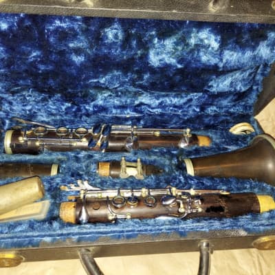 Andre Chabot Wood Clarinet with case. France for sale
