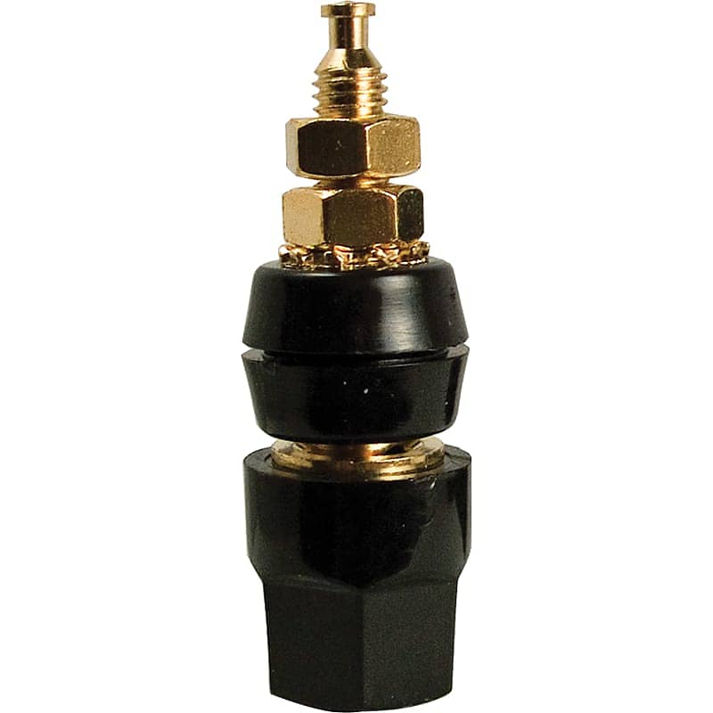 Binding Post PCB Type, Gold Plated, Color Black Reverb
