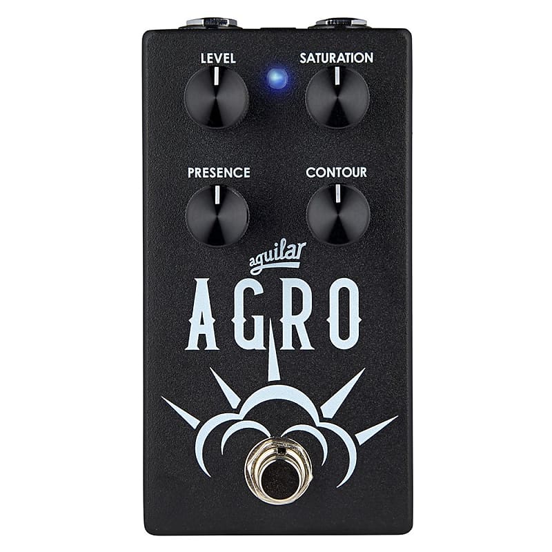 Aguilar Agro Bass Overdrive Pedal | Guitar Effects Pedal