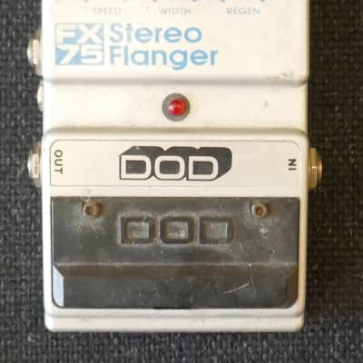 Reverb.com listing, price, conditions, and images for dod-fx75-stereo-flanger