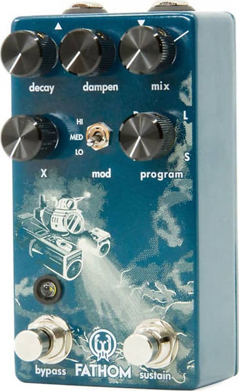 Walrus Fathom Multi-Function Reverb Effects Pedal image 1