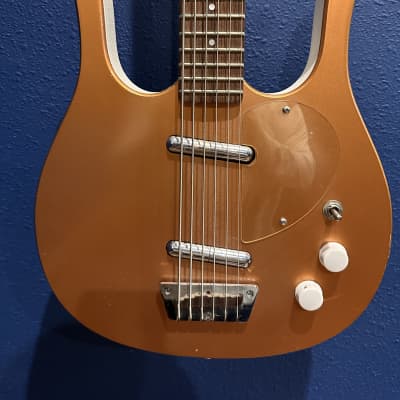Jerry Jones Longhorn 1988-1990 Electric Guitar Bass - Beautiful Burnt Orange image 3