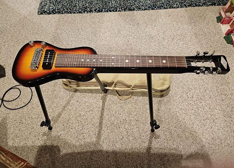 SX SX Lap 2 Ash 3TS Left Handed Electric Lap Steel Guitar w/ | Reverb