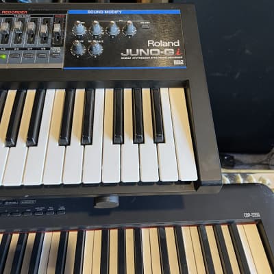 Roland Juno-Gi 61-Key Synthesizer 2010s - Black image 8