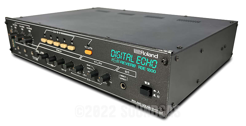 Roland RDE-1800 Digital Echo + Spring Reverb *Soundgas Serviced*
