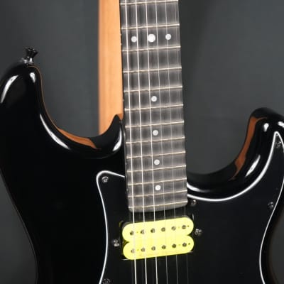 Eklein/Flaxwood Black Stratocaster Guitar image 14