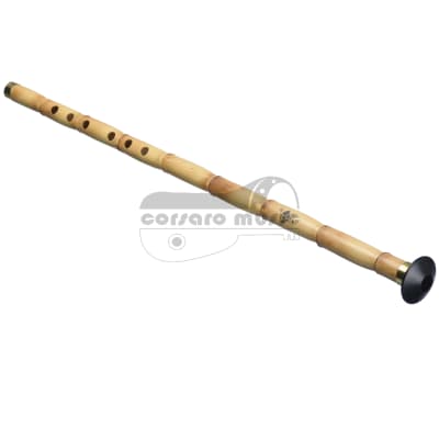 Corsaro Semi-Professional Grade Bamboo Ney Key: C with Mouthpiece & Leather Case image 5