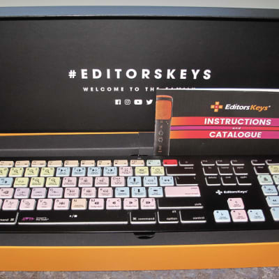 EditorsKeys Pro Tools Keyboard - Backlit - For Mac or PC image 2