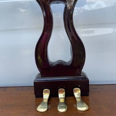 Grand Piano dark brown pedal curved design image 7