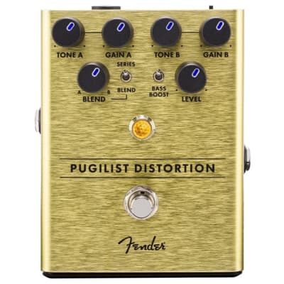 Used Fender Pugilist Distortion Guitar Effects Pedal