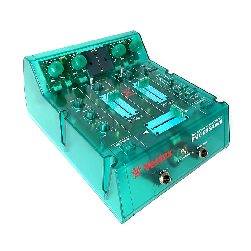 大特価在庫Vestax ベスタクス PMC005A ミキシングコントローラー DJミキサー シルバー バンド DJ クラブ 器 機材 動作確認済み DJミキサー