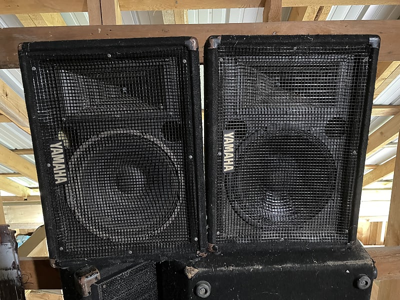 Yamaha S12ME 12" Passive Monitor/PA Speaker Black Reverb