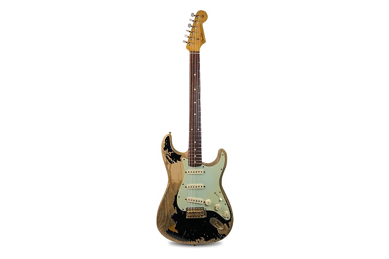 Fender Custom Shop "Black1" John Mayer Stratocaster Heavy Relic image 1