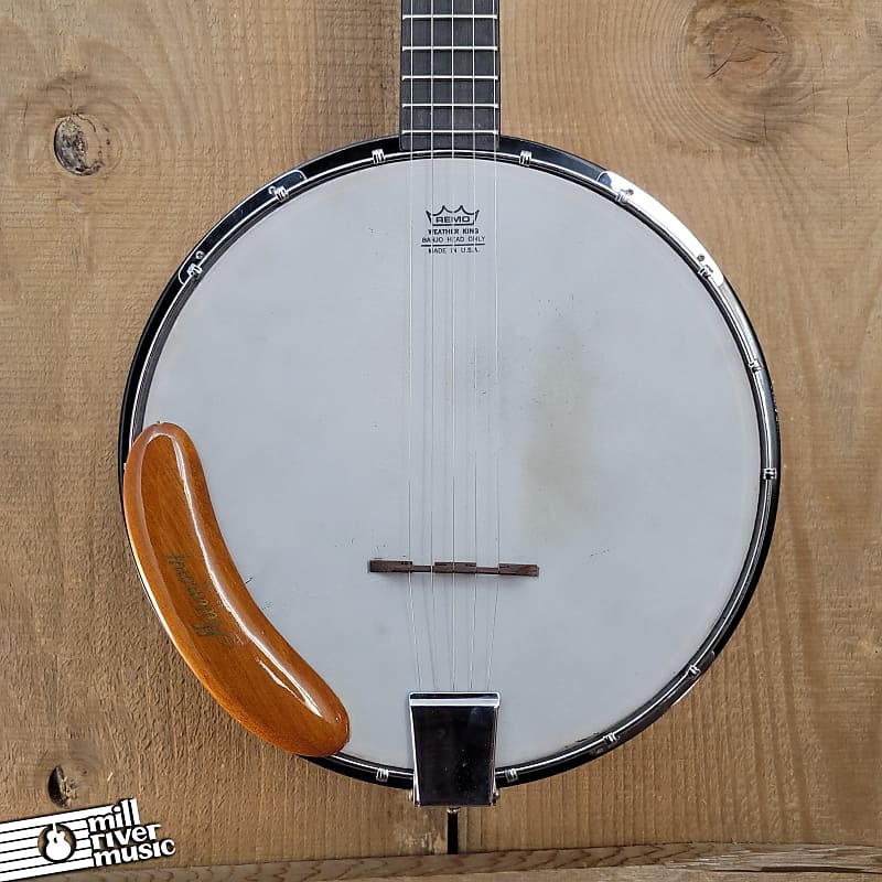 Harmony H5835 Resonator Banjo Used Reverb