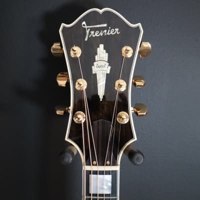 2013 Trenier Excel Acoustic Archtop - Natural - Near Mint image 6