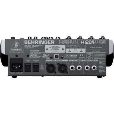 Behringer XENYX 1204USB USB Mixer | Guitar Center
