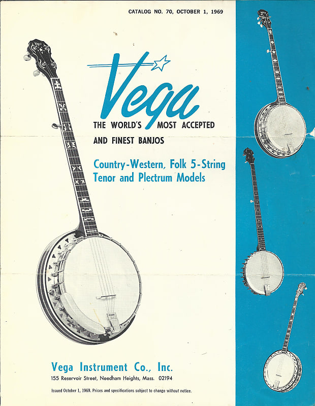Vega-Catalog, 1969 image 1