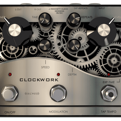J. Rockett Audio Designs Clockwork Echo Analog Delay Pedal for sale